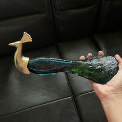 Vintage Avon Peacock Perfume Decanter
