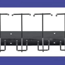 BARBER 💈 MATTE 8 SLOT CLIPPER & TRIMMER HOLDER  