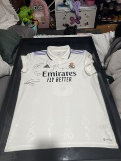 Real Madrid Jersey Signed