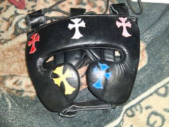 Size M chrome hearts boxing headgear