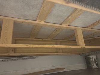Twin bed with frame mattress and box springs