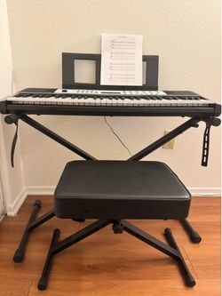 Yamaha YPT280 & Stand & Bench