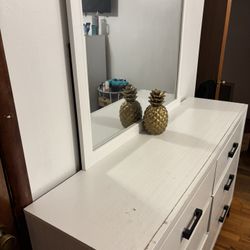 6 Drawer Dresser With Mirror 