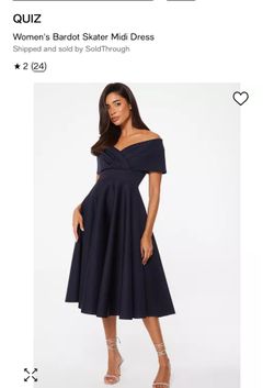 Dress Skater Midi Dress Size 10