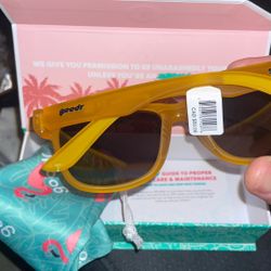 Gold Goodr Sunglasses 