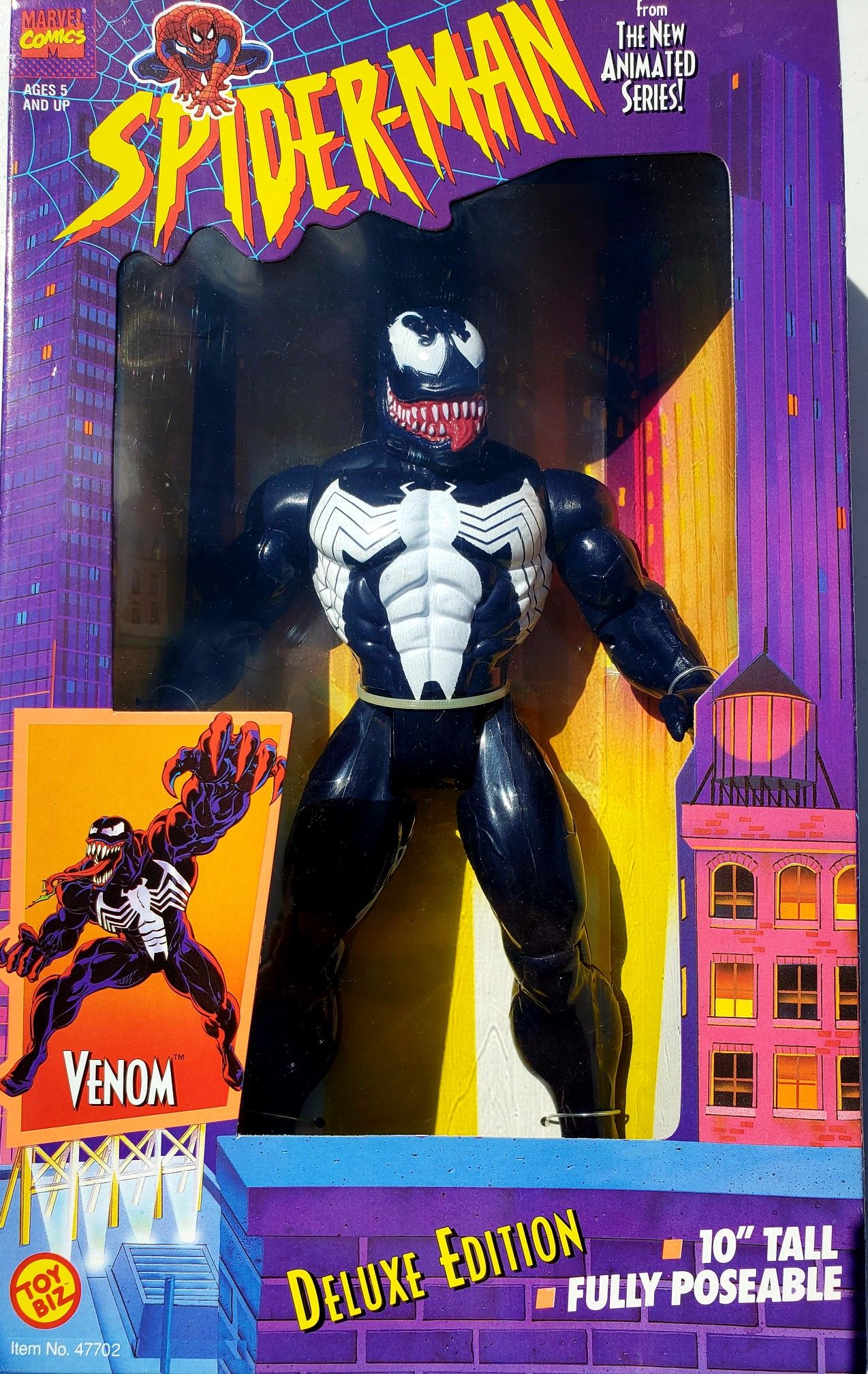 VENOM 10" figure 1994 Marvel Toy Biz