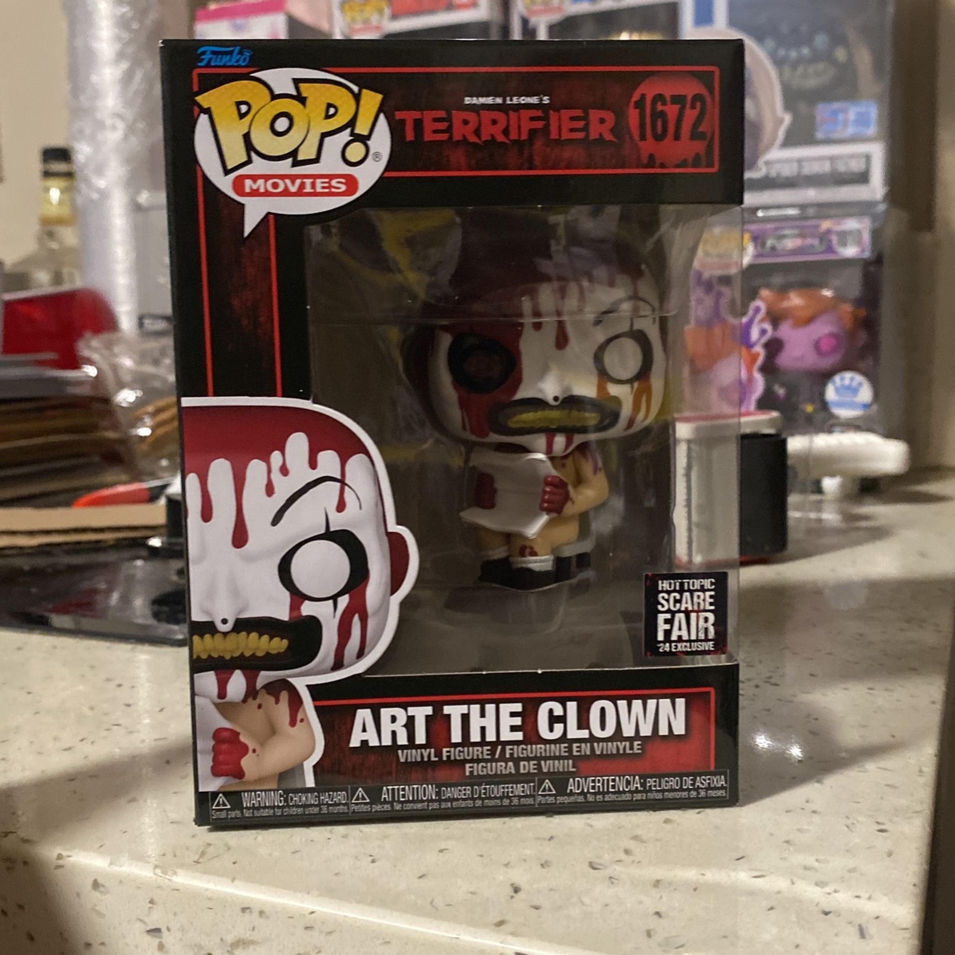 Art The Clown Terrifier Funko POP Scare Fair Exclusive