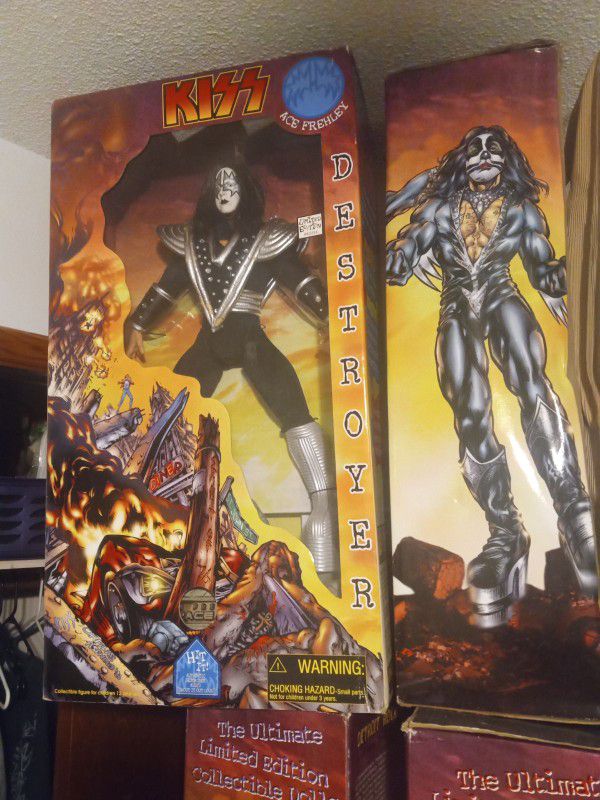 Kiss destroyer Ultimate Collection All 4 Dolls