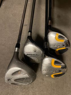 4 golf clubs