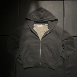 XS Hollister fleece lined zip up