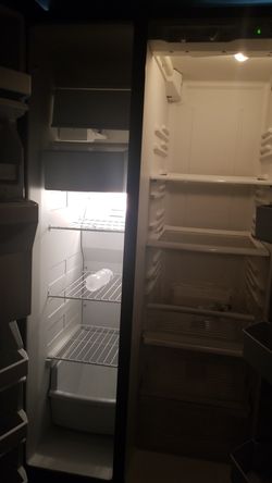 Whirlpool refrigerator wide 36 " x 30 x 69