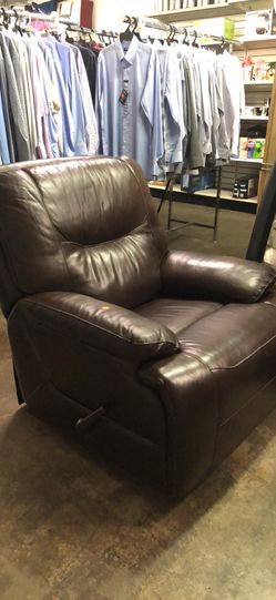 Leather Recliner $349