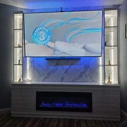 50” Color Changing Fireplace (Fireplace Only)