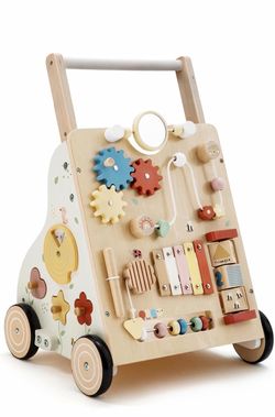 Kids Activity Garden Push Cart Toy