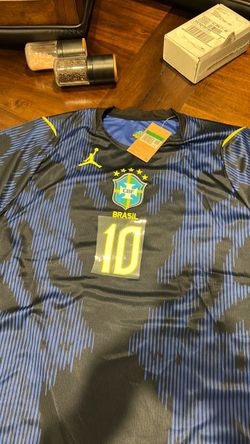 Brazil National Team Jordan #10 Soccer Jersey Neymar