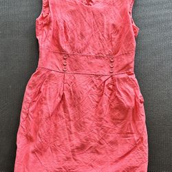 6 Petite Alex Marie Linen Dress