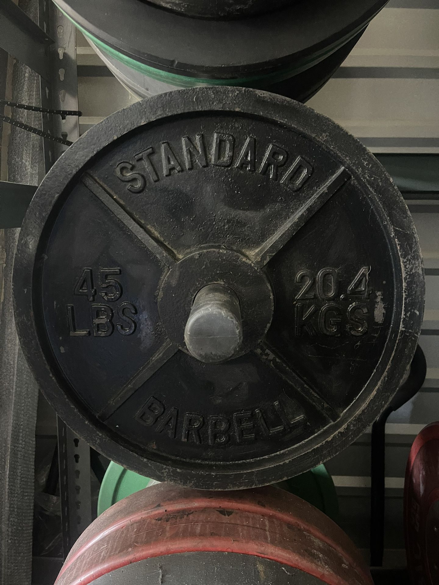 45 lbs  Olympic Weight Plates…. Home Gym Fitness….