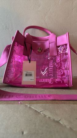 Juicy Couture pink beachin small tote
