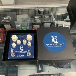 NUX NDO-7 Queen Of Tone Dual Overdrive Guitar Effects Pedal