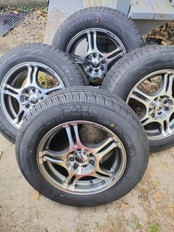 New Kong Rims New And New Tires 205 65R15