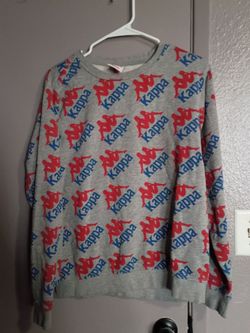 Kappa All-Over Print Crewneck Sweatshirt