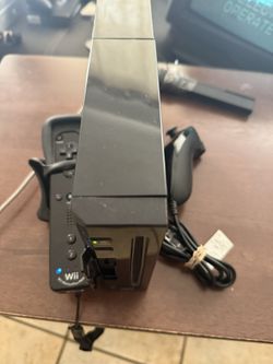 Black Nintendo Wii 