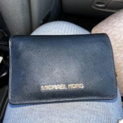 Black MK Wallet 