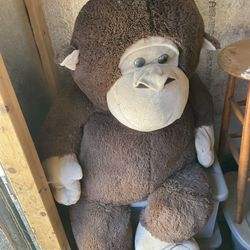 giant monkey plushie