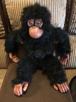 Monkey Doll with Monkey Sounds 18" Animated Figure