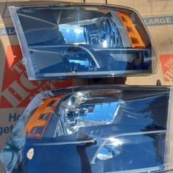 09-18 RAM Headlights Faros Calaveras Micas Luces