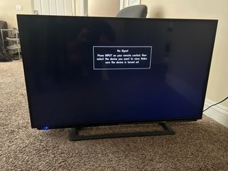 Sharp Flat Screen TV, 43”, 1080p