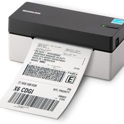 Series Slim Label Maker Printer - Compact Thermal Printer for Shipping Labels - Compatible with Shopify, Ebay, UPS, USPS, FedEx, Amazon & Etsy - 4x6 L
