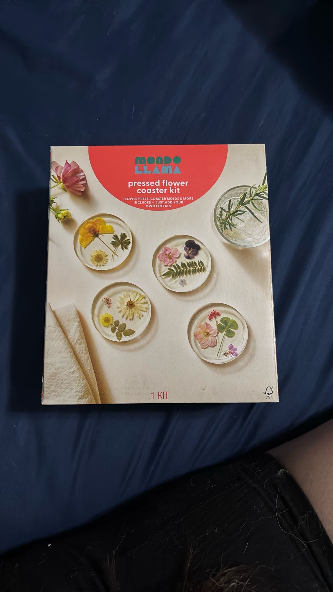 Pressed Flower Resin Coaster Kit