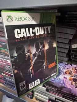 Call of Duty® Black ops trilogy, Xbox 360 for sale or trade
