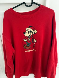 Walt Disney World Mickey Mouse Christmas Sweatshirt