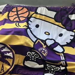 2025 LA Sparks X Hello Kitty Beach Blanket $25 Each