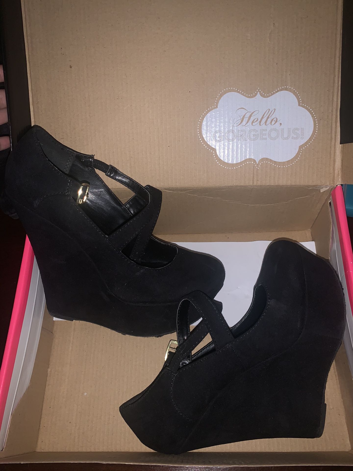 New Heels. Black Size 6