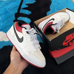 Jordan 1 Low Red/white 