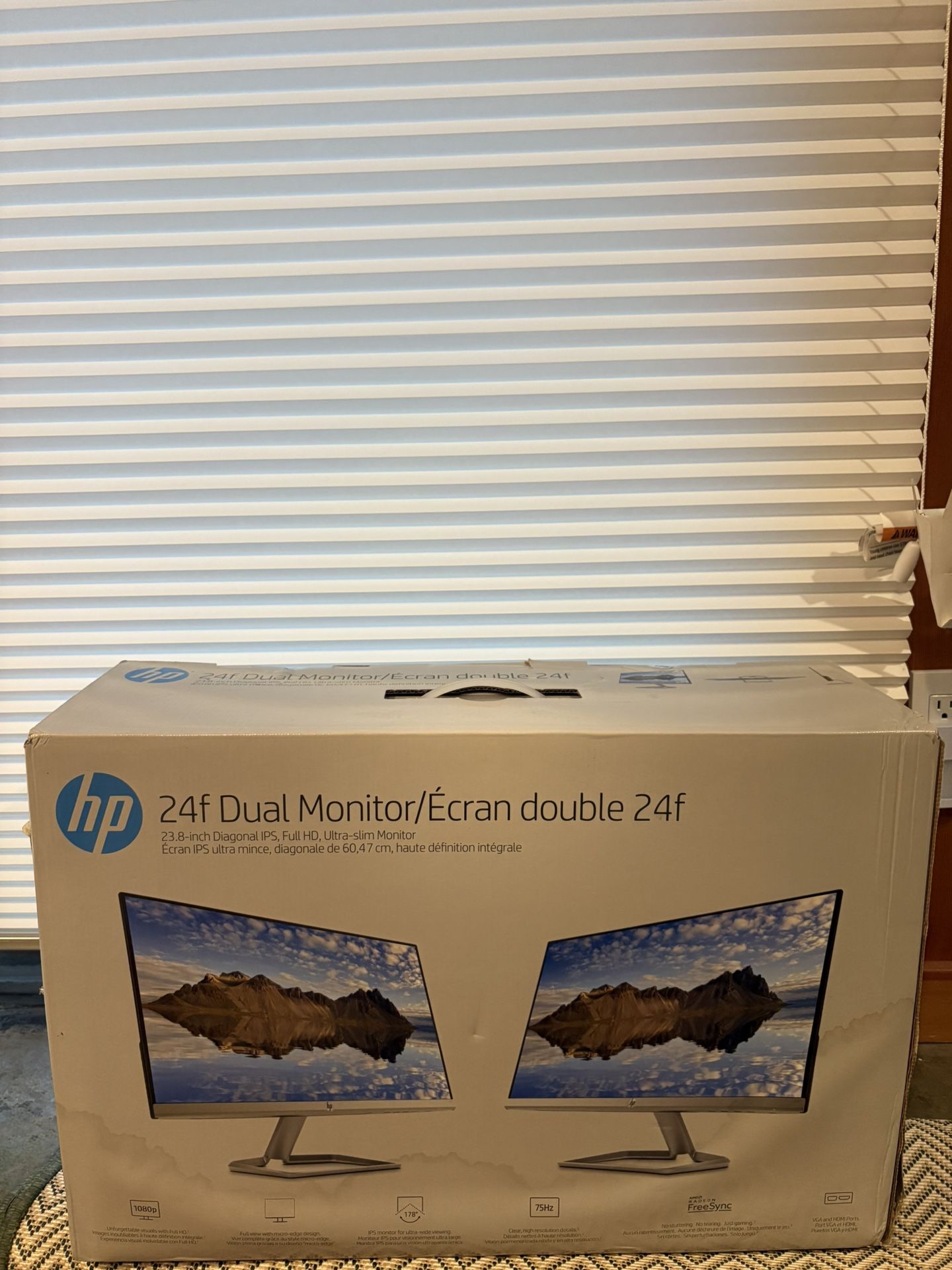 HP 24f 23.8” Full HD IPS Monitor – Ultra Slim, never opened or Used!