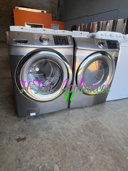 Samsung Front Load Washer and Dryer Set