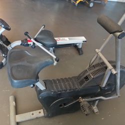 Exercise Bike & Rowing Machine 