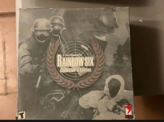 Tom Clancy's Rainbow Six Collector's Edition gaming set