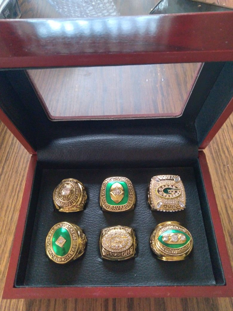 Green Bay Packers Championship Ring Set 