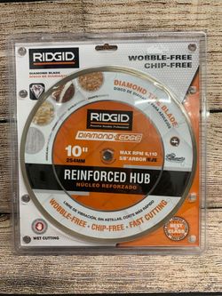 RIDGID 10" DIAMOND EDGE BLADE (PO1011715)