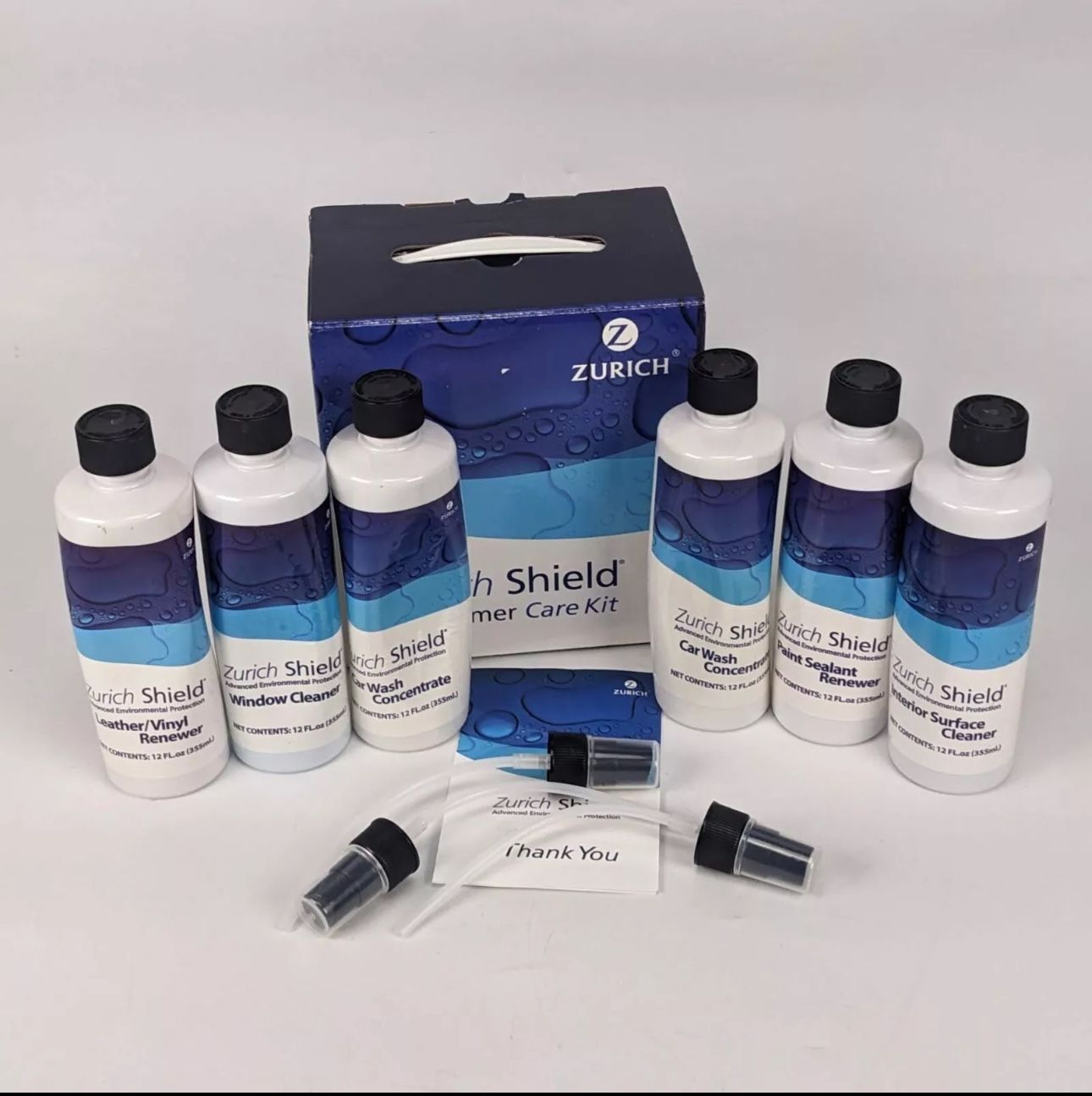 Zurich Shield Customer Care Detail Kit - Automotive Interior Exterior