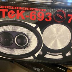 New Earthquake 6x9” V-Tek Car Audio Speakers 