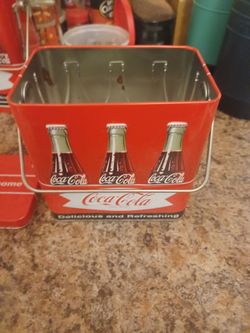 3 Tin Coke 6 Pack Coolers