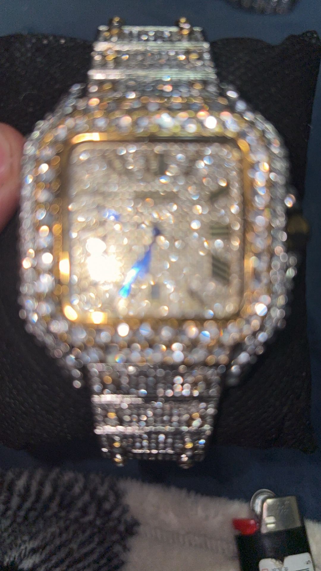 Moissanite Watch 