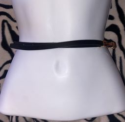 Cute Black Belt With Gold 