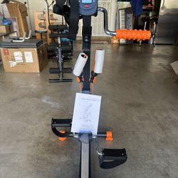 Dual Exercise Bike Pedal Trainer with Arm & Leg Workout